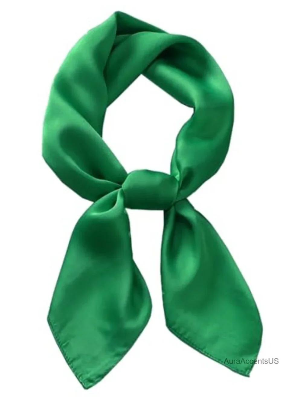 Silk-like Polyester Square Scarf Lightweight Fashion Neck Scarf Headband